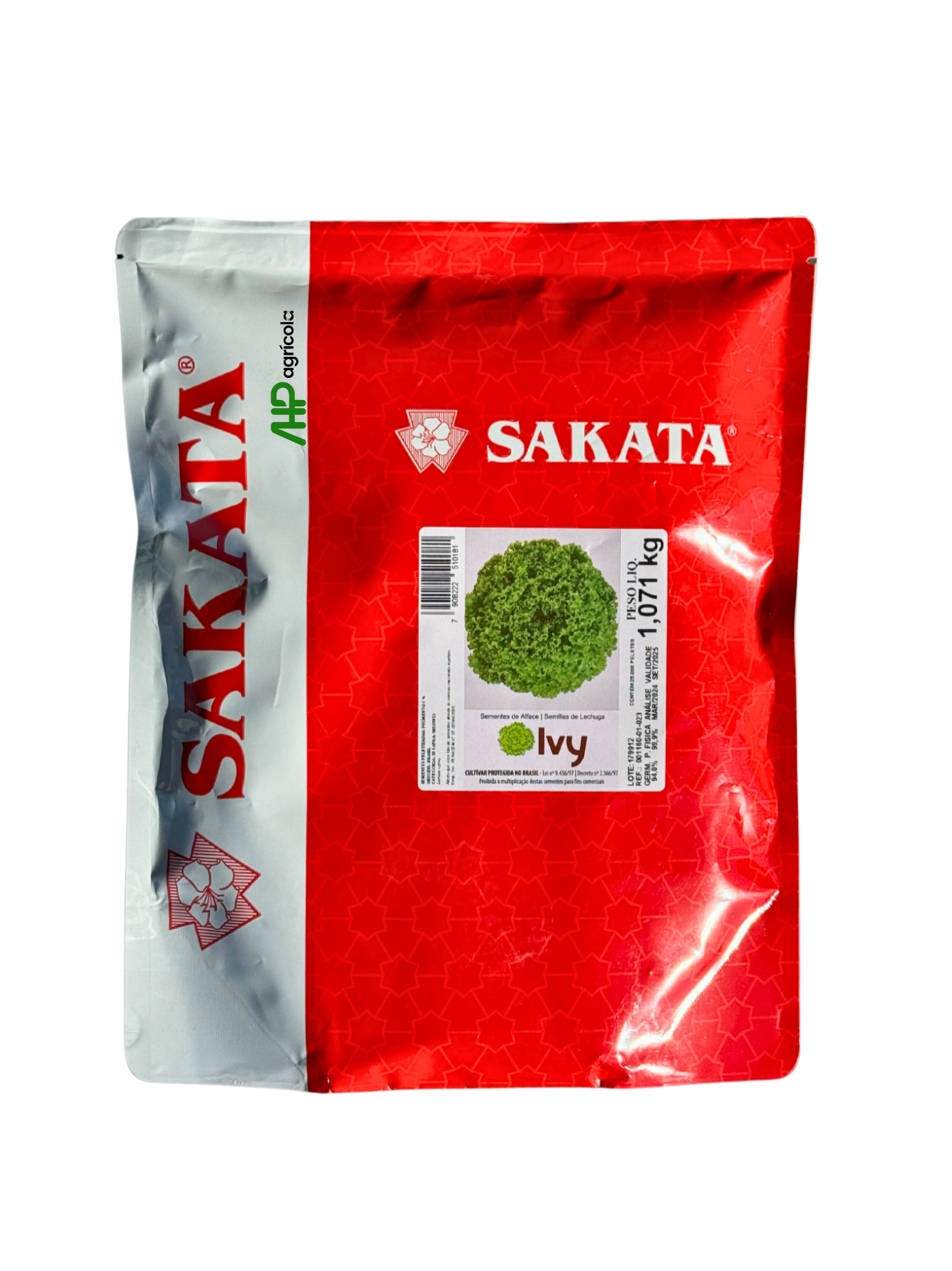 ALFACE CRESPA IVY SAKATA 25000 SEMENTES