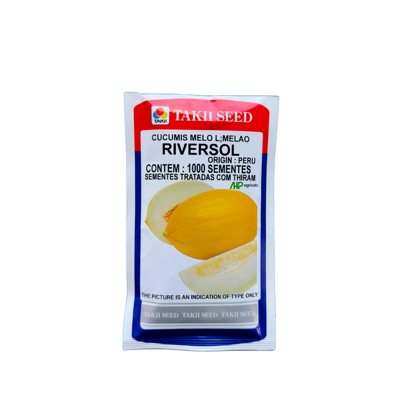 MELAO HIBRIDO RIVERSOL TAKII SEED 1000 SEMENTES