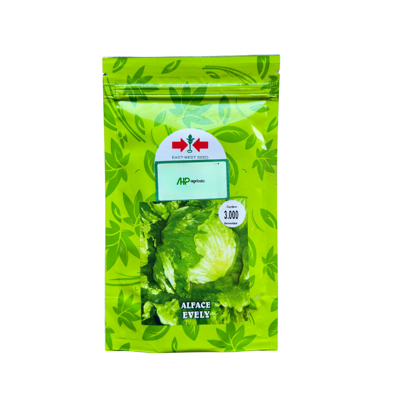 ALFACE AMERICANA EVELY EAST WEST SEED 3000 SEMENTES