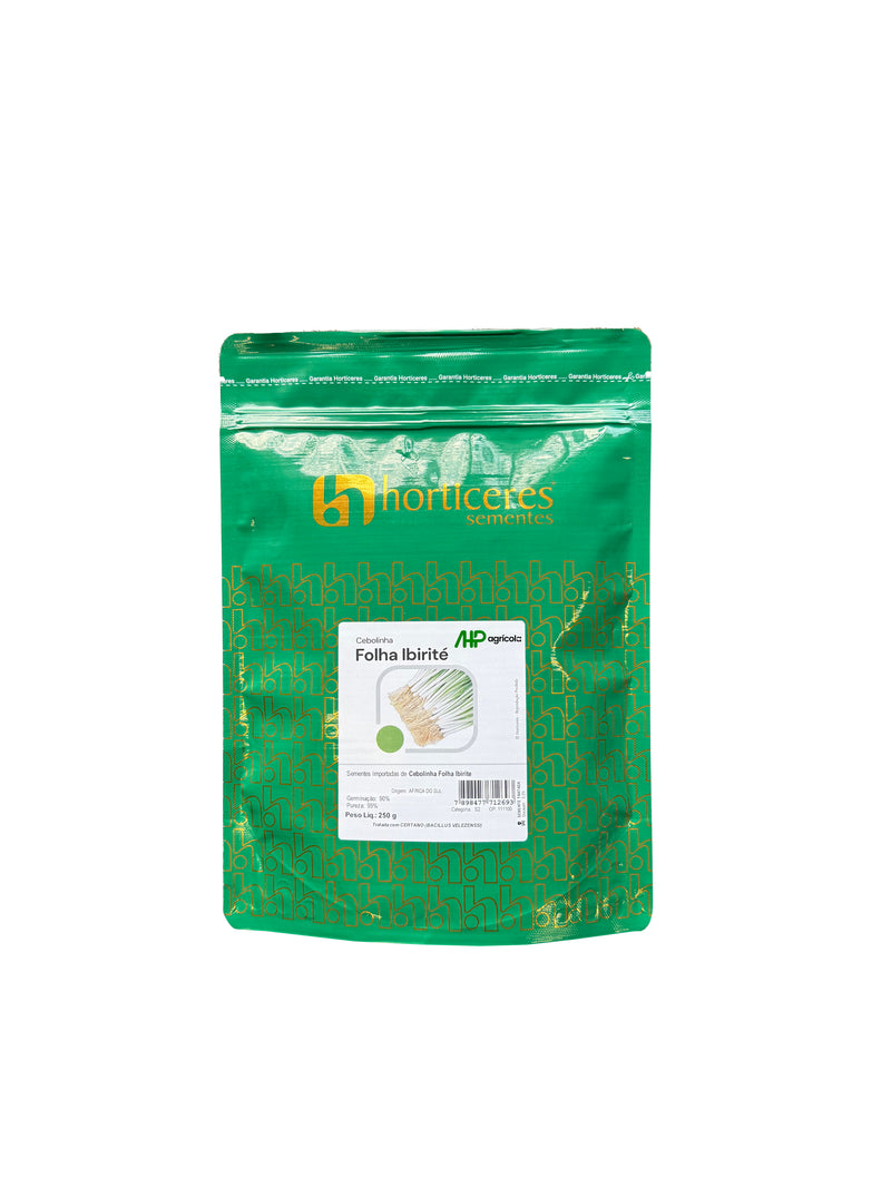 SEMENTES CEBOLINHA IBIRITÉ HORTICERES 250G