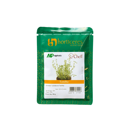 SEMENTES TOMILHO HORTICERES 50G