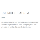 ESTERCO DE GALINHA MAXGREEN 500G