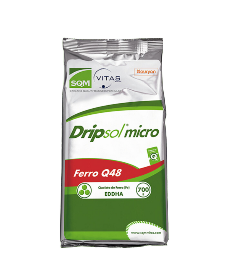 FERRO 6% QUELETIZADO P/ HIDROPONIA SQM 700G