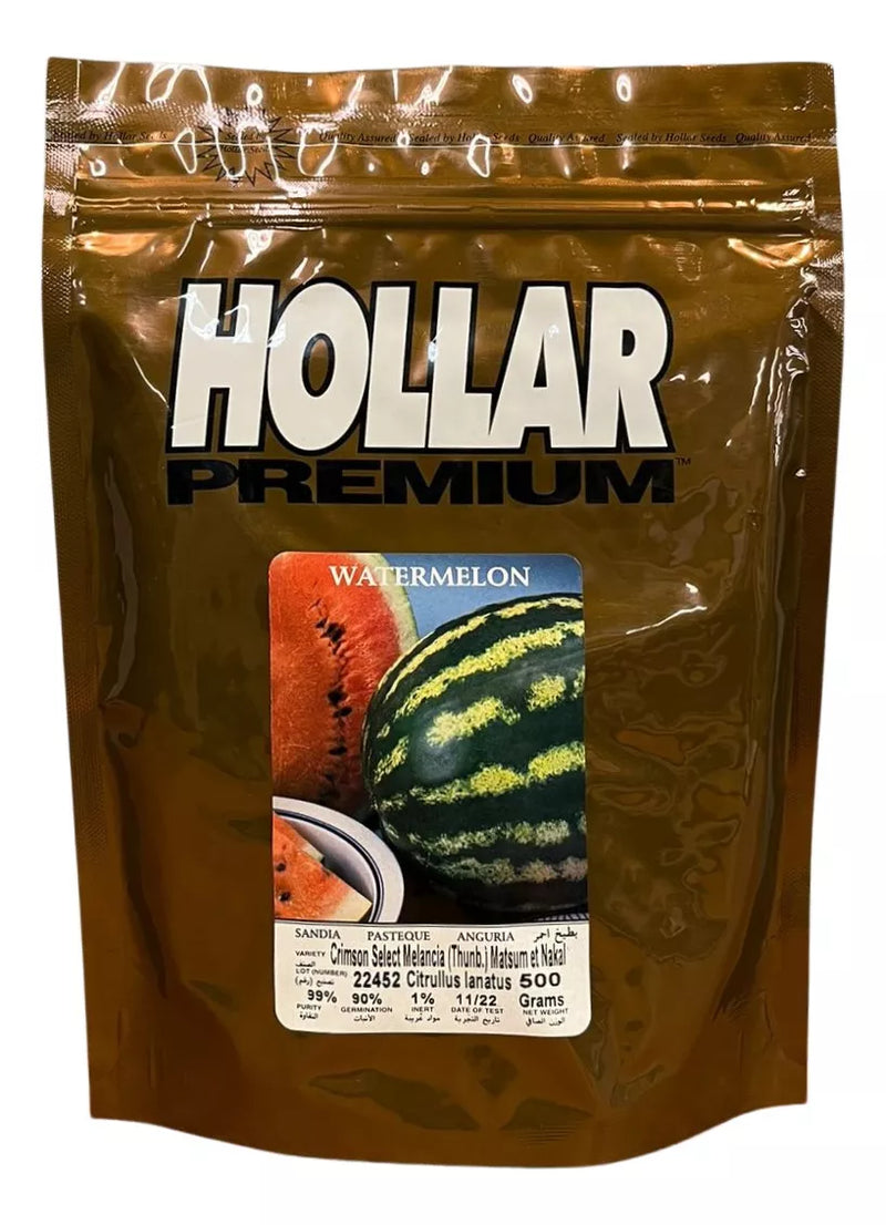 SEMENTES MELANCIA CRIMSON SELECT HOLLAR TOPSEED PREMIUM 500G