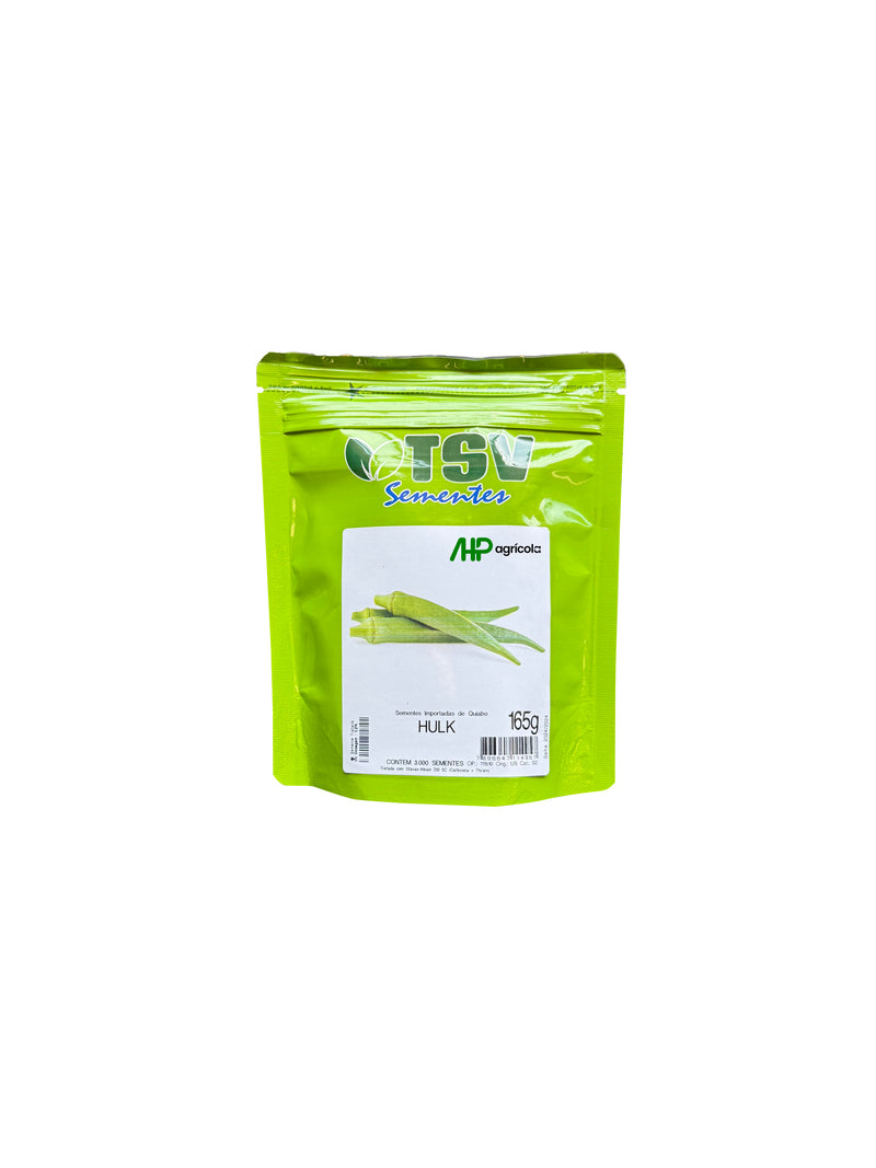 SEMENTES QUIABO HULK 3000 SEMENTES TSV