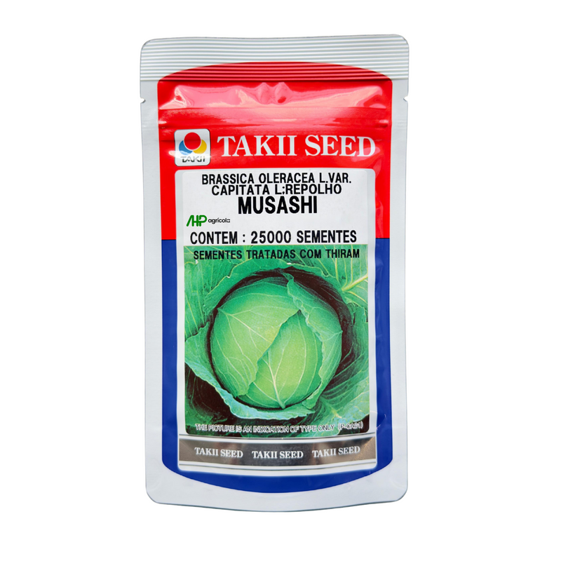 REPOLHO HÍBRIDO MUSASHI TAKII SEED 25000 SEMENTES