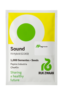 PEPINO INDÚSTRIA HÍBRIDO SOUND F1 RIJK ZWAAN 1000 SEMENTES