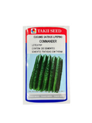 PEPINO JAPONES HIBRIDO COMMANDER TAKII 350 SEMENTES