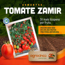 TOMATE HIBRIDO ZAMIR AGROCINCO/EMBRAPA 100 SEMENTES