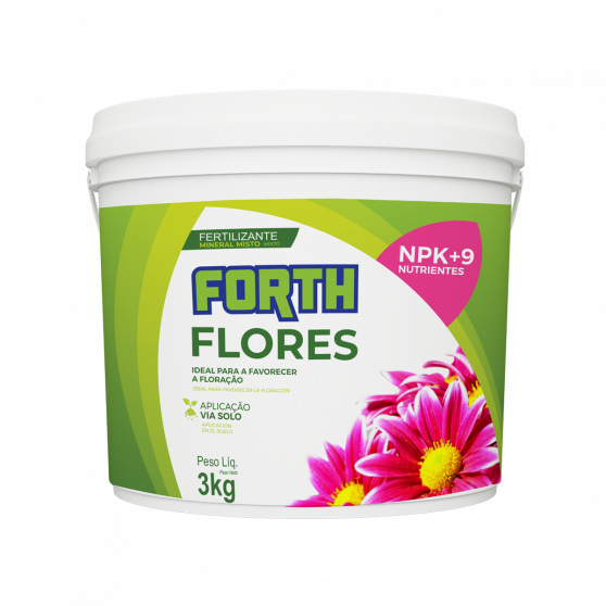 FERTILIZANTE FORTH FLORES 3KG