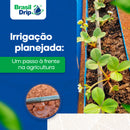 MANGUEIRA GOTEJAMENTO BRASILDRIP 30CM 2L/H 1000 METROS