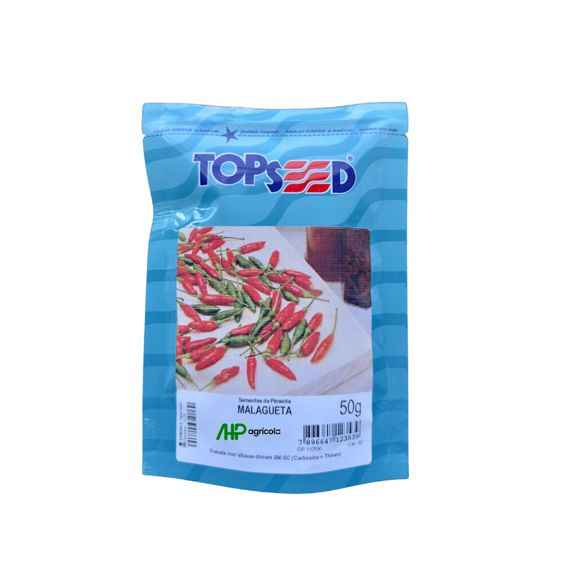 SEMENTES PIMENTA MALAGUETA TOPSEED 50G
