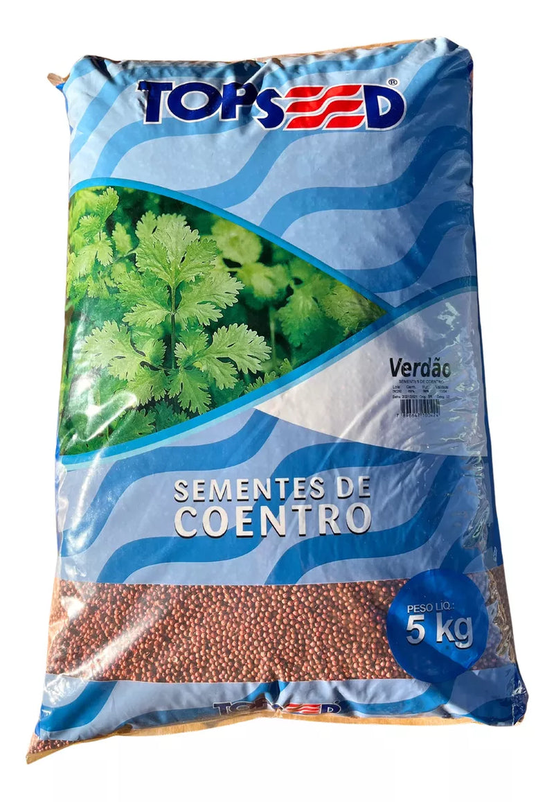 SEMENTES COENTRO VERDÃO TOPSEED 5KG