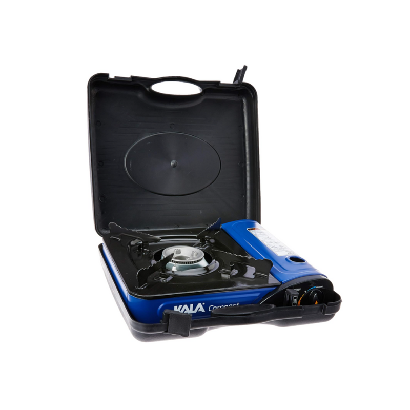 Fogareiro Portatil Azul Camping Pesca Acendedor Automatico Kala