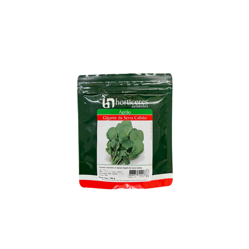 SEMENTES AGRIAO SERRA CALIXTO HORTICERES 100G