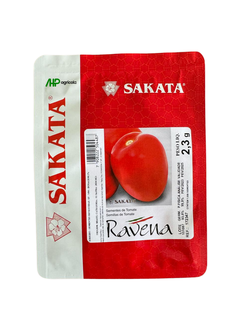 TOMATE HIBRIDO ITALIANO RAVENA SAKATA 1000 SEMENTES