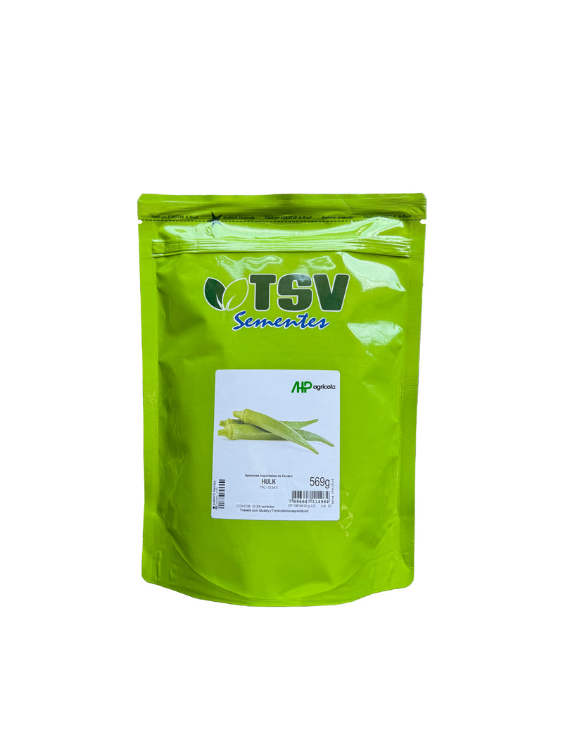 SEMENTES QUIABO HULK 10000 SEMENTES TSV