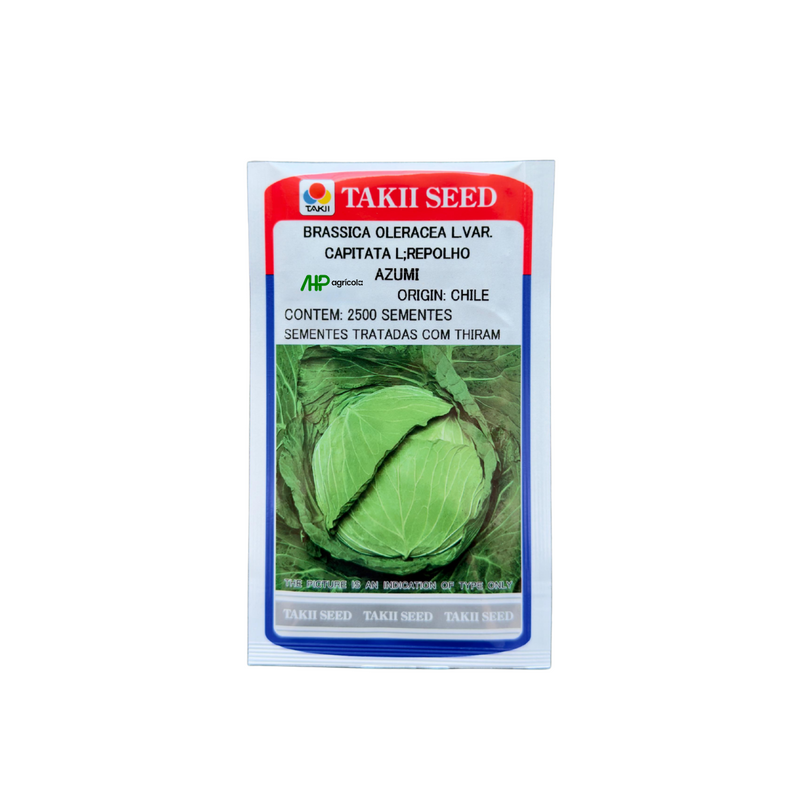 REPOLHO HIBRIDO AZUMI TAKII SEED 2500 SEMENTES