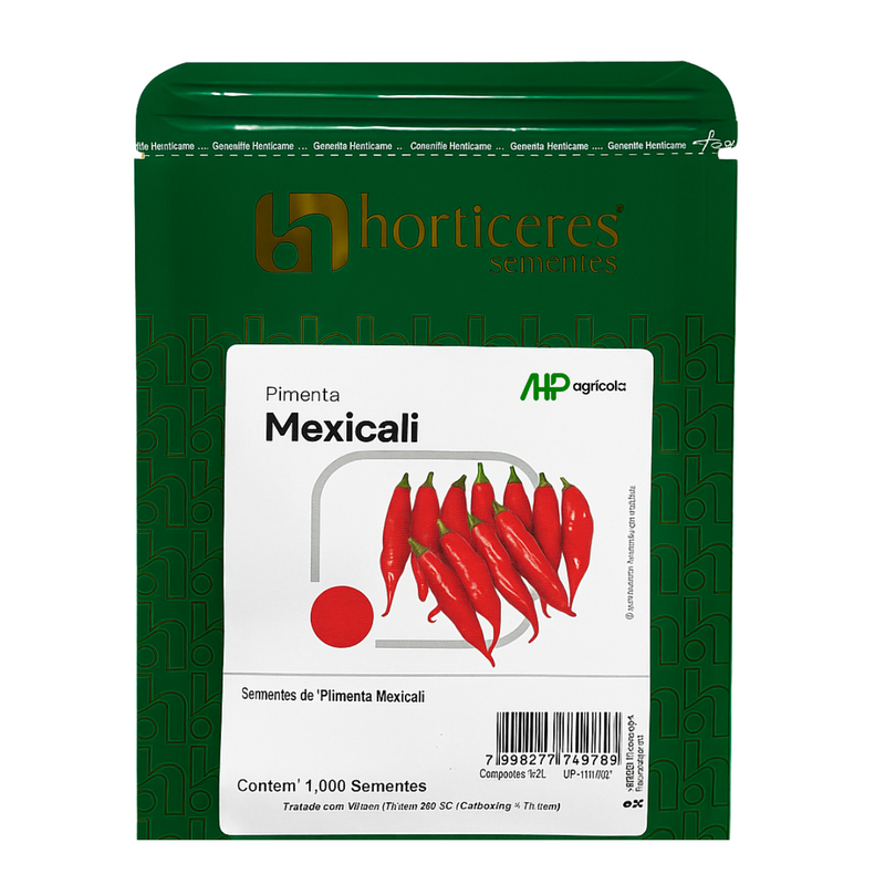 PIMENTA MEXICALI DEDO DE MOÇA HORTICERES 1000 SEMENTES